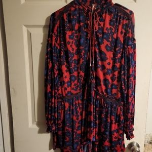 Free people womens xs tunic shirt